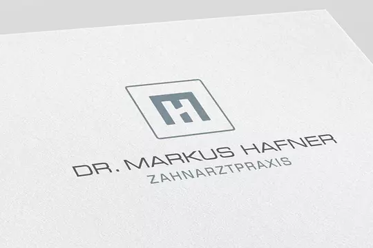 Logodesign Zahnarzt Dr. Markus Hafner