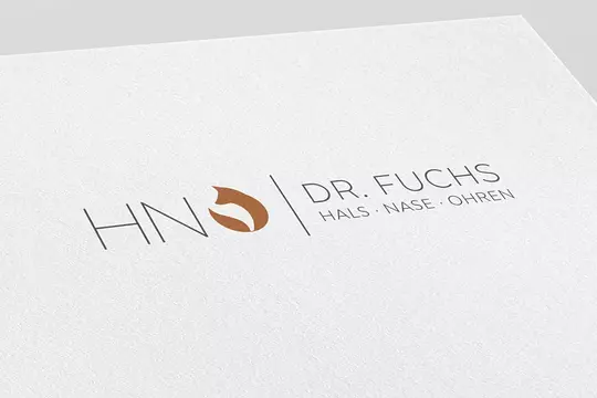 Logodesign HNO-Arzt David Fuchs