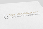 Zahnarztpraxis Tobias Oschmann in Bielefeld, Logodesign