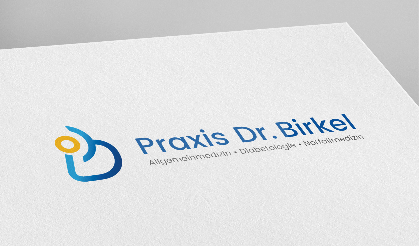 Logodesign für eine Hausarztpraxis in Ulm